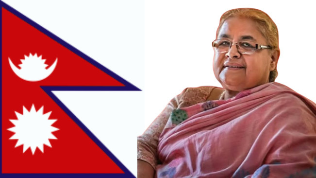 Perdana Menteri interim Nepal, Sushila Karki. [Canva/FTNews.co.id]